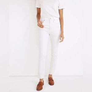 Madewell Perfect Vintage Jeans, petite 28, tile white, EUC